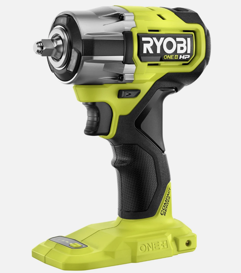 Ryobi PSBIW02 18V ONE+ HP Compact Brushless 4-Mode 3/8" Impact Wrench -Body Only