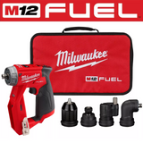 Milwaukee 2505-20 M12 12V Fuel 4-in-1 Installation Drill/Driver Cordless
