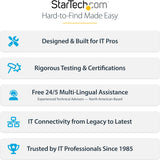 StarTech.com 1:1 M.2 NVMe Drive Duplicator, 90GBpm Standalone M.2 SSD Cloner/Copier