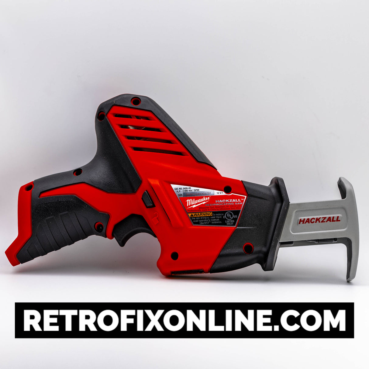 Milwaukee M12 2420-20 Hackzall Reciprocating Saw Tool Only