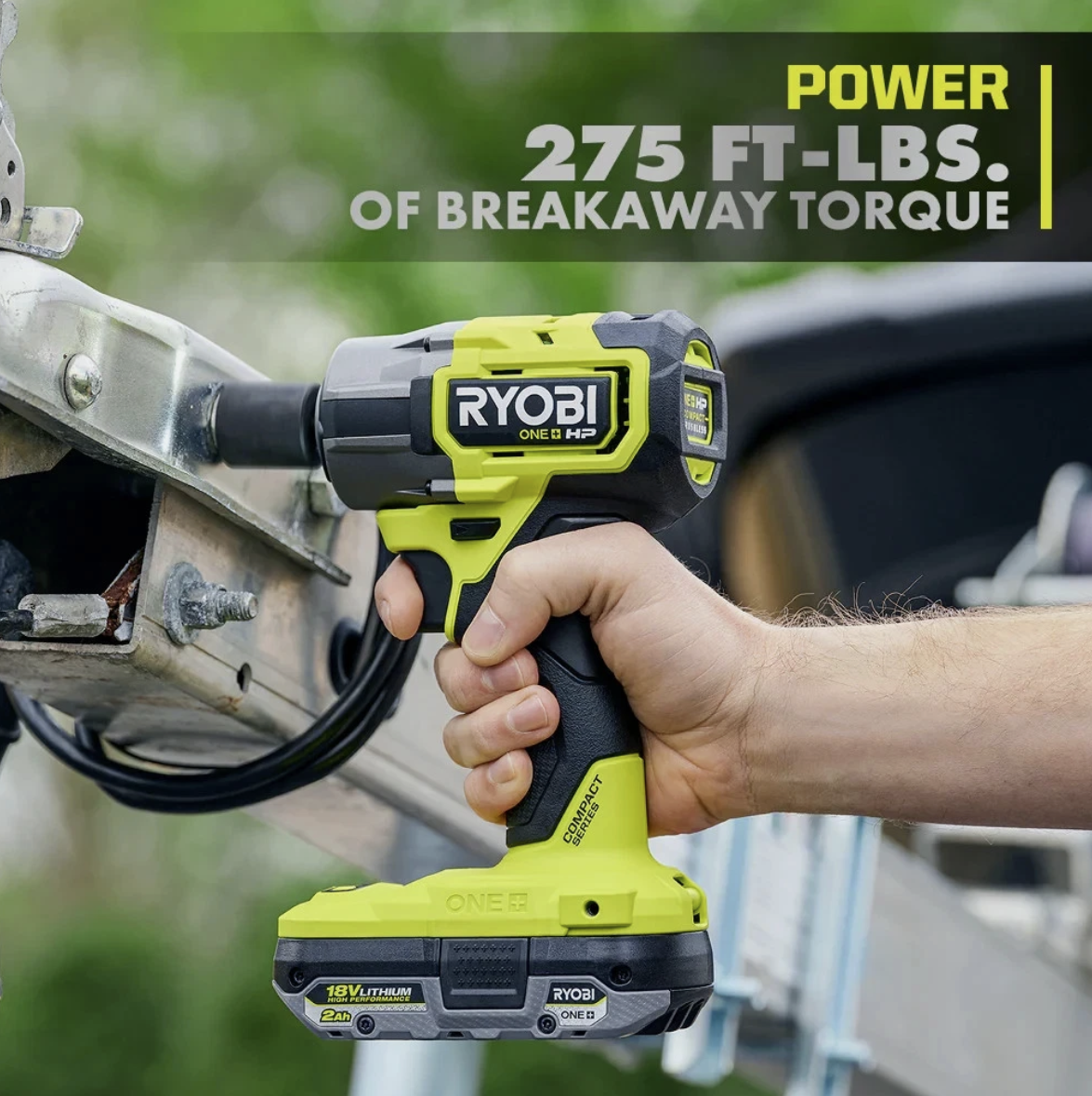 Ryobi PSBIW02 18V ONE+ HP Compact Brushless 4-Mode 3/8" Impact Wrench -Body Only