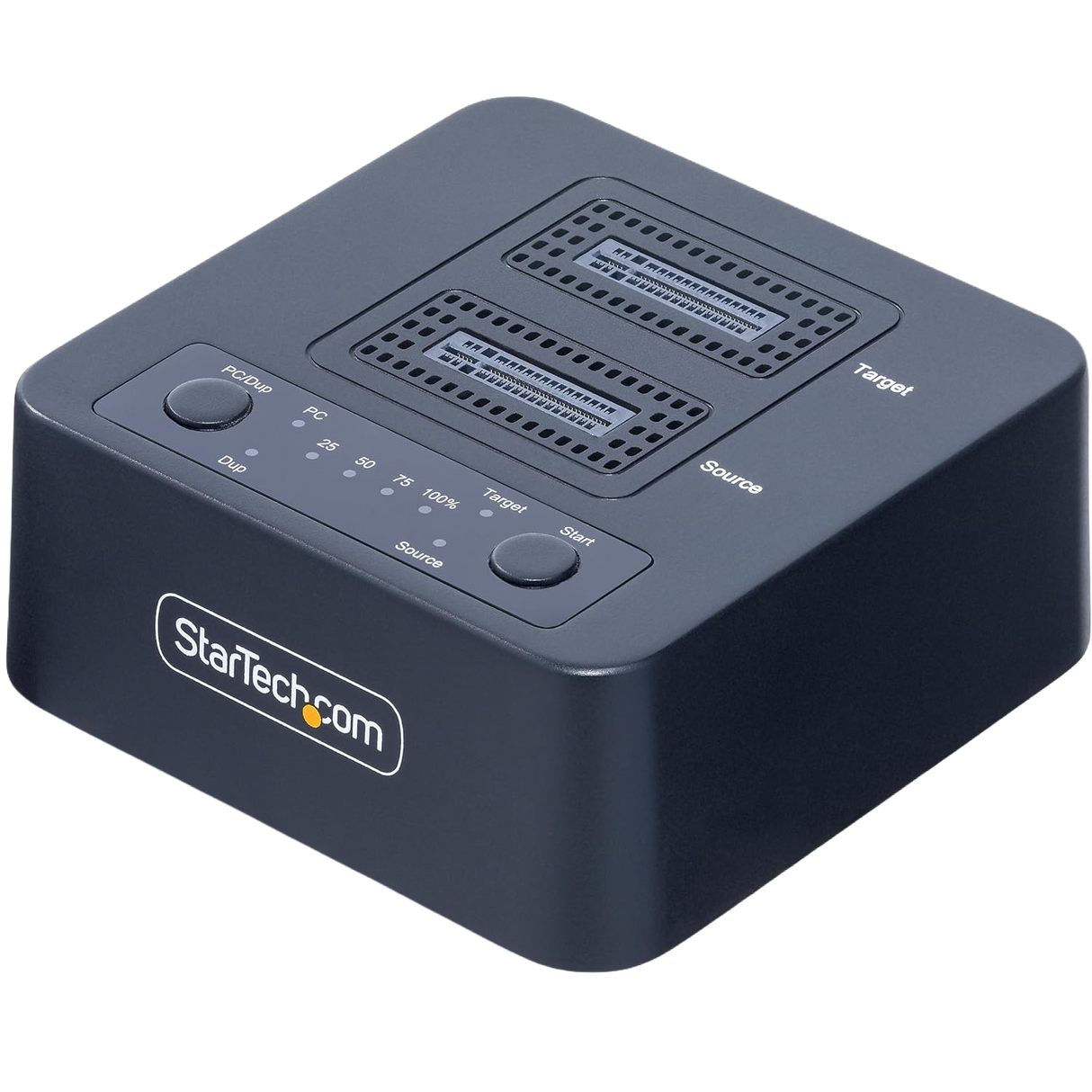 StarTech.com 1:1 M.2 NVMe Drive Duplicator, 90GBpm Standalone M.2 SSD Cloner/Copier