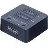 StarTech.com 1:1 M.2 NVMe Drive Duplicator, 90GBpm Standalone M.2 SSD Cloner/Copier